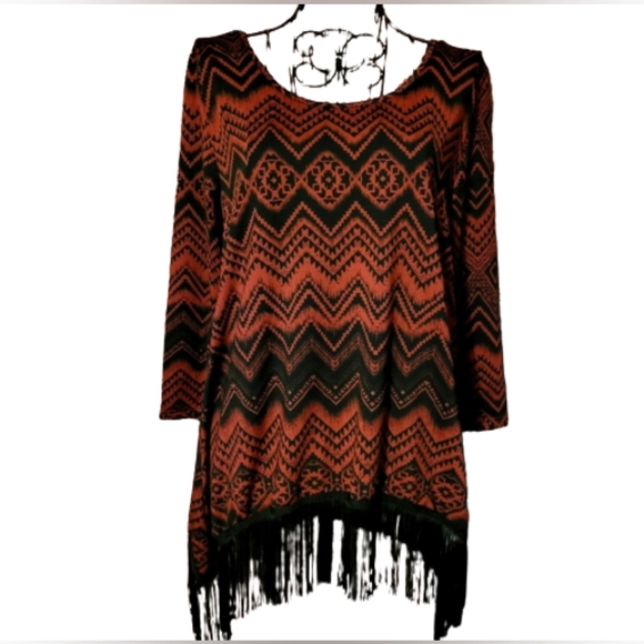 Stem & Vine 3/4 Sleeve Blouse - Picture 1 of 6